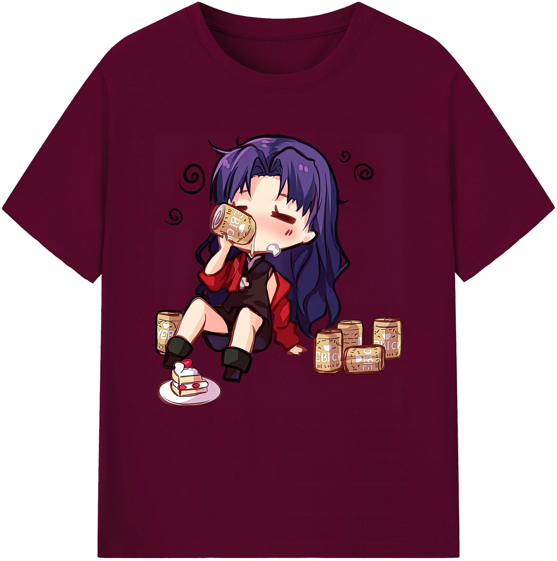 （画像用） EVA 新世紀エヴァンゲリオン レディースカジュアルプリントTシャツ（綿100％）